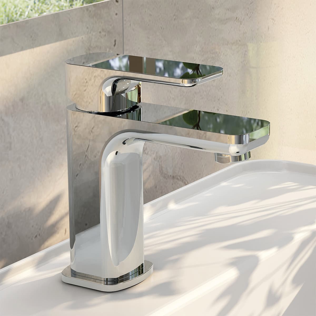 flite small single lever basin mixer