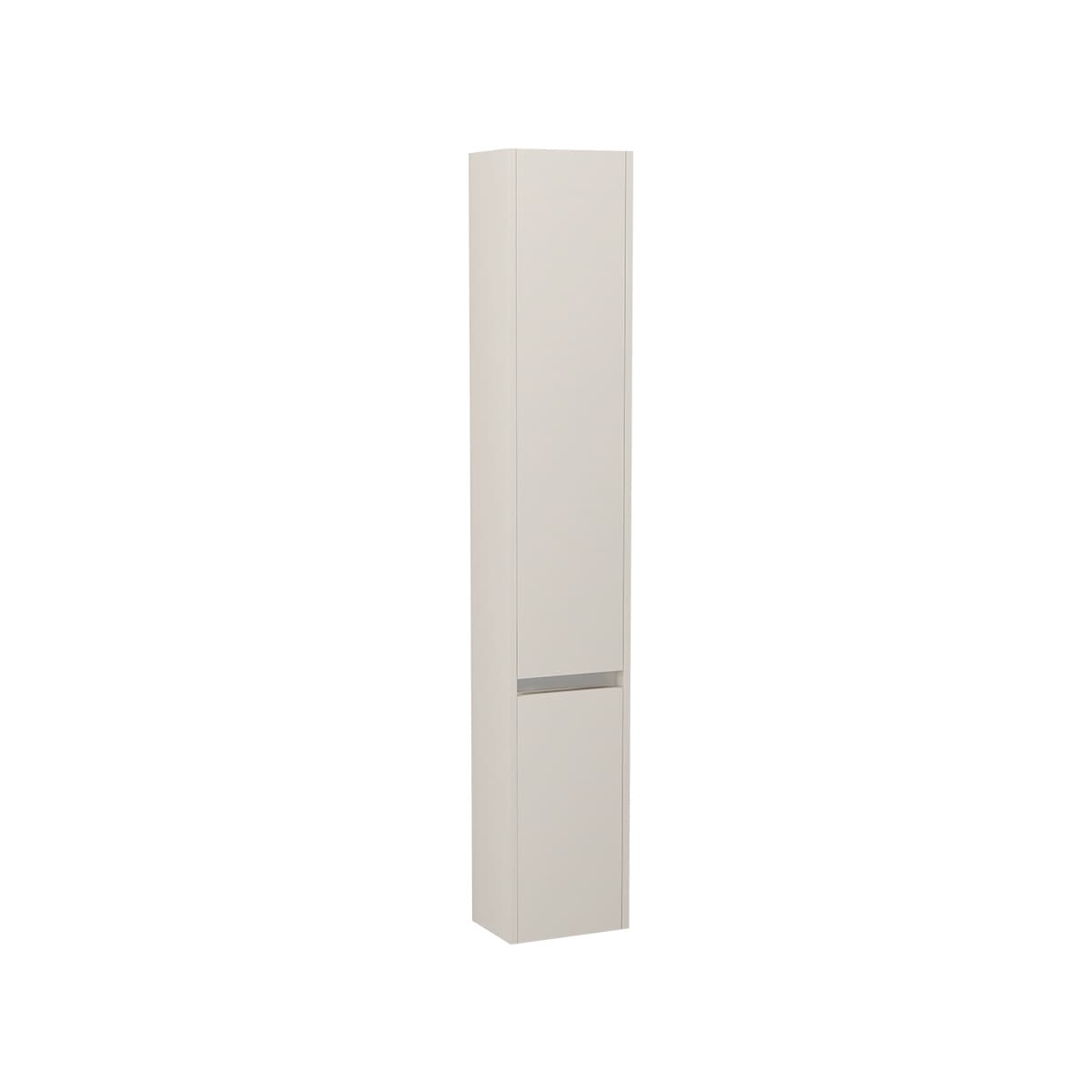 Quadro 300mm Double door cabinet with chrome handle trim