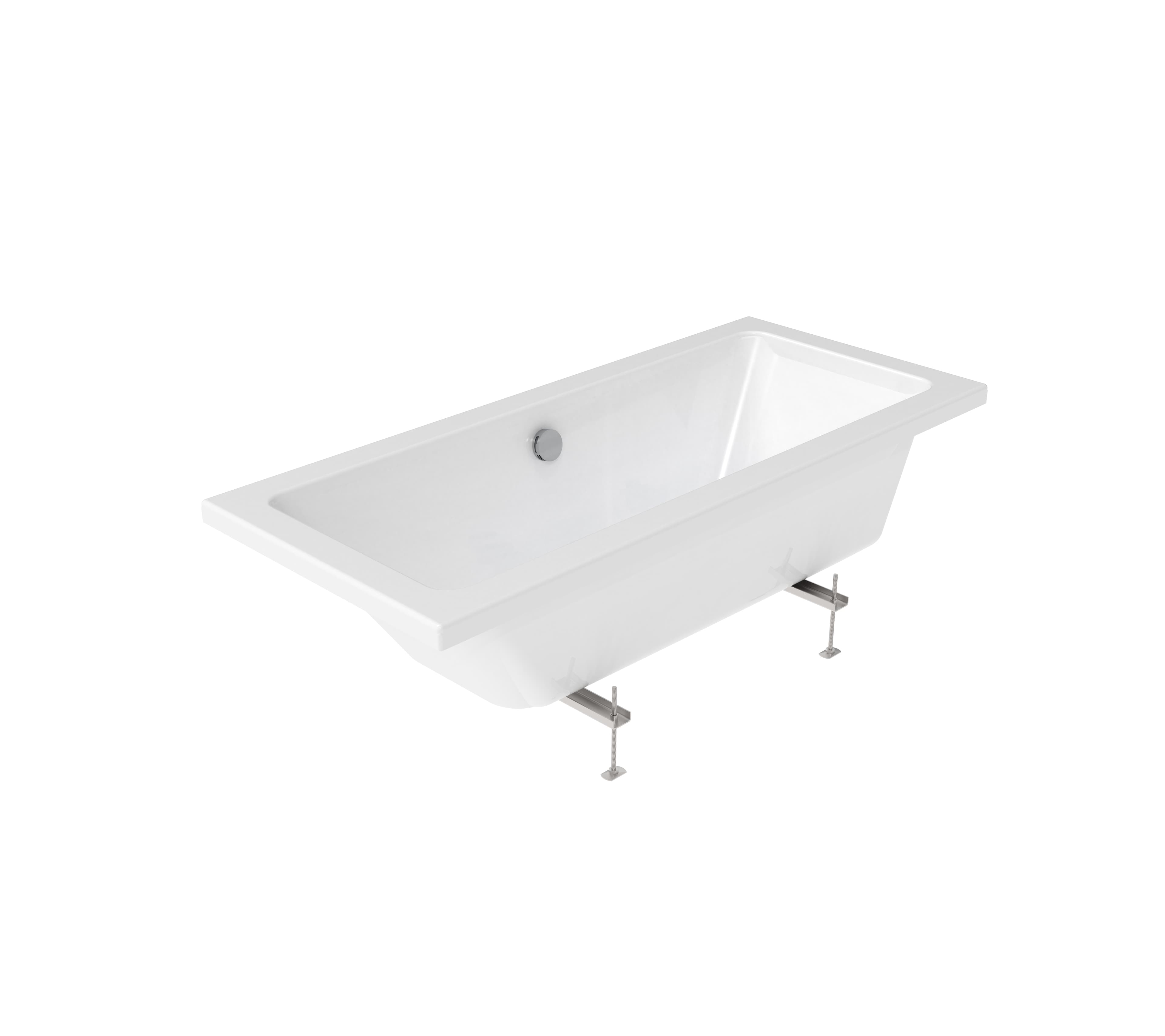 STETSON 1600x700mm bath double ended & bath legs