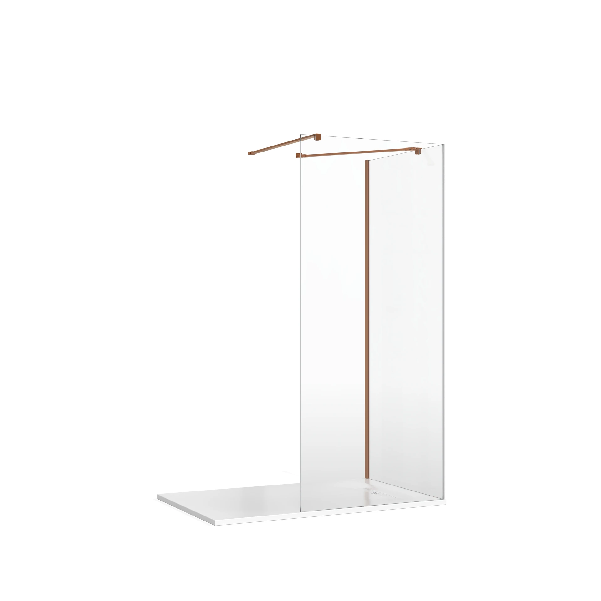 Gallery 8 Corner Shower with Angled Bracing Bar view 6
