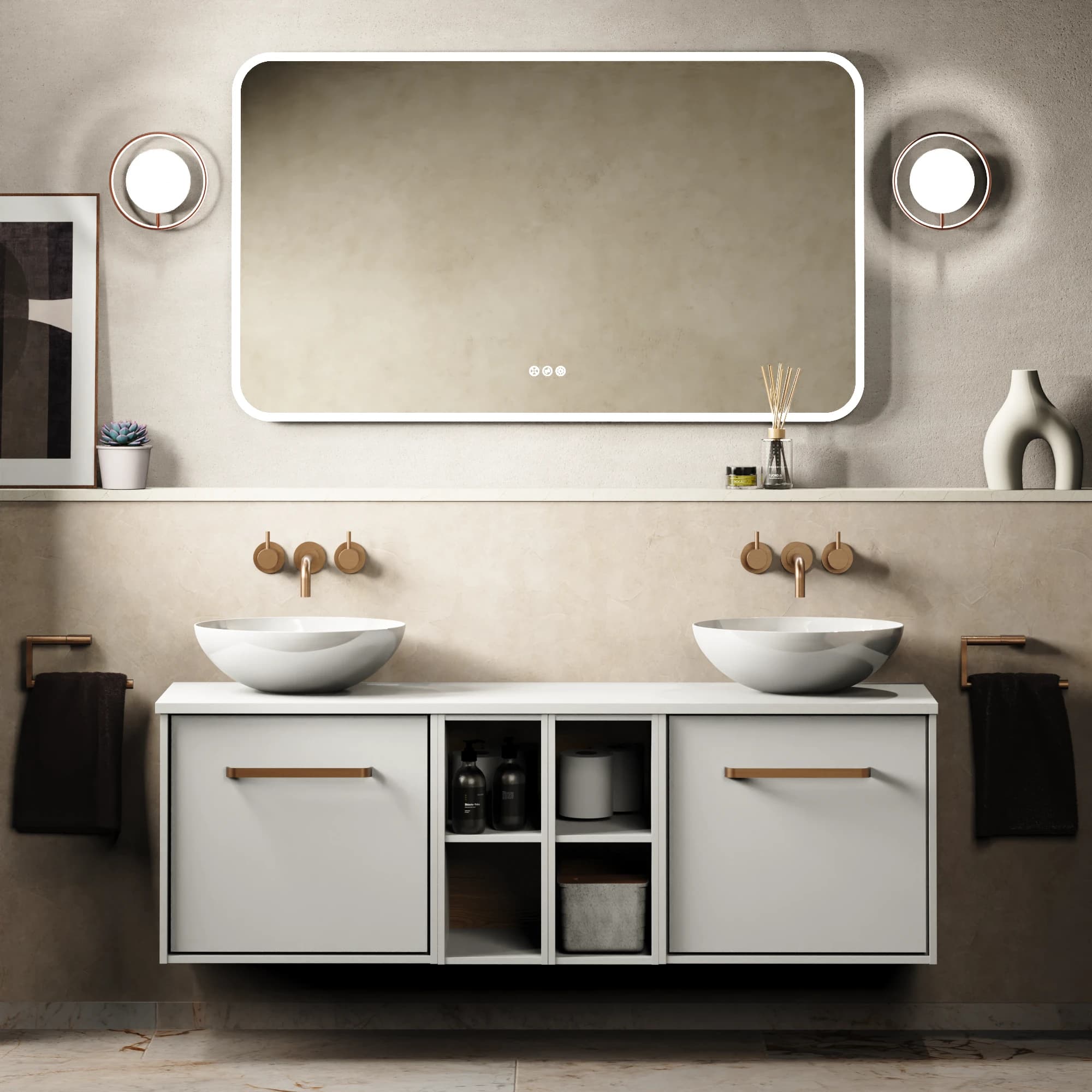 Infinity Furniture Unit with Worktop - 1400mm view 3