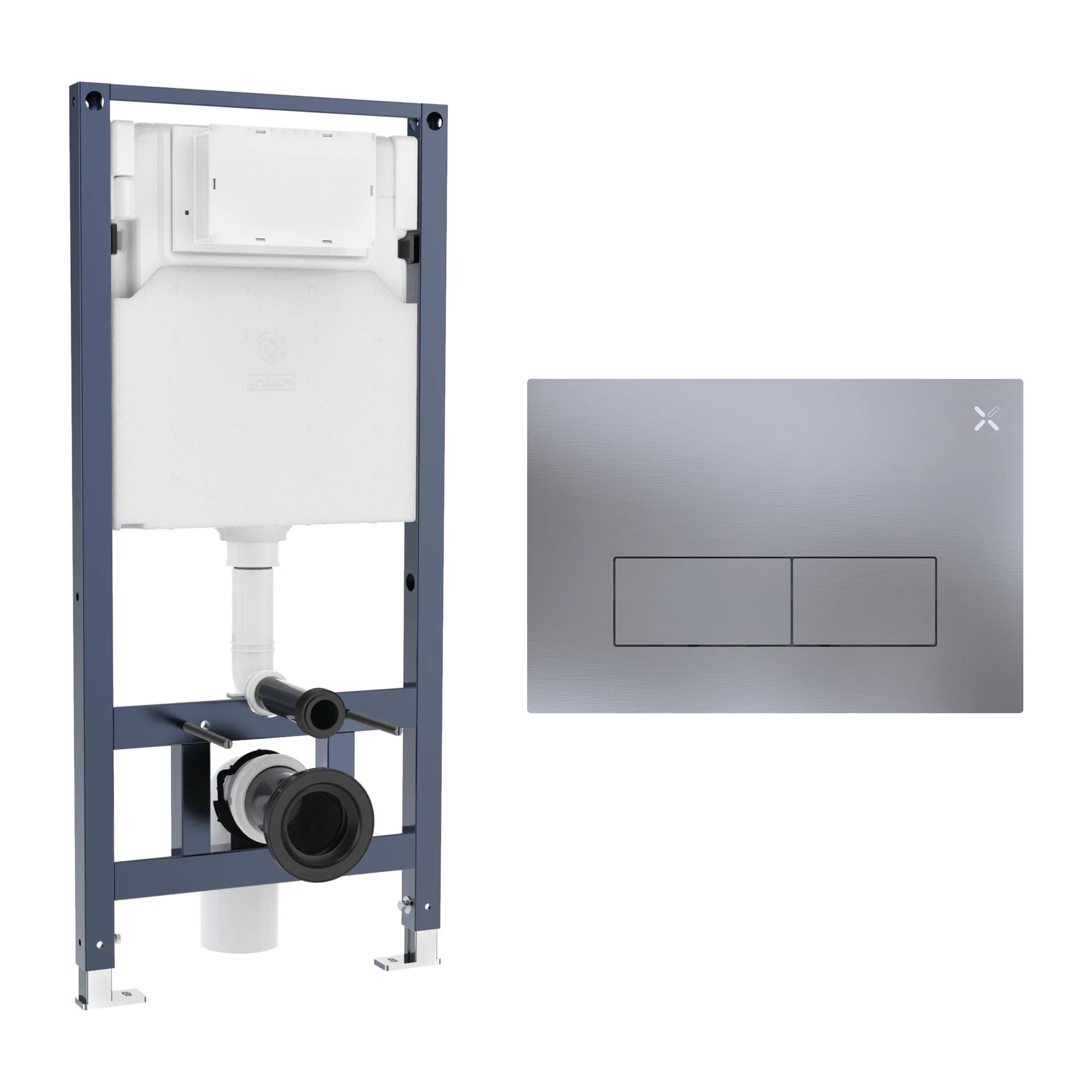MPRO SS Concealed Cistern Frame Set 3 view 3