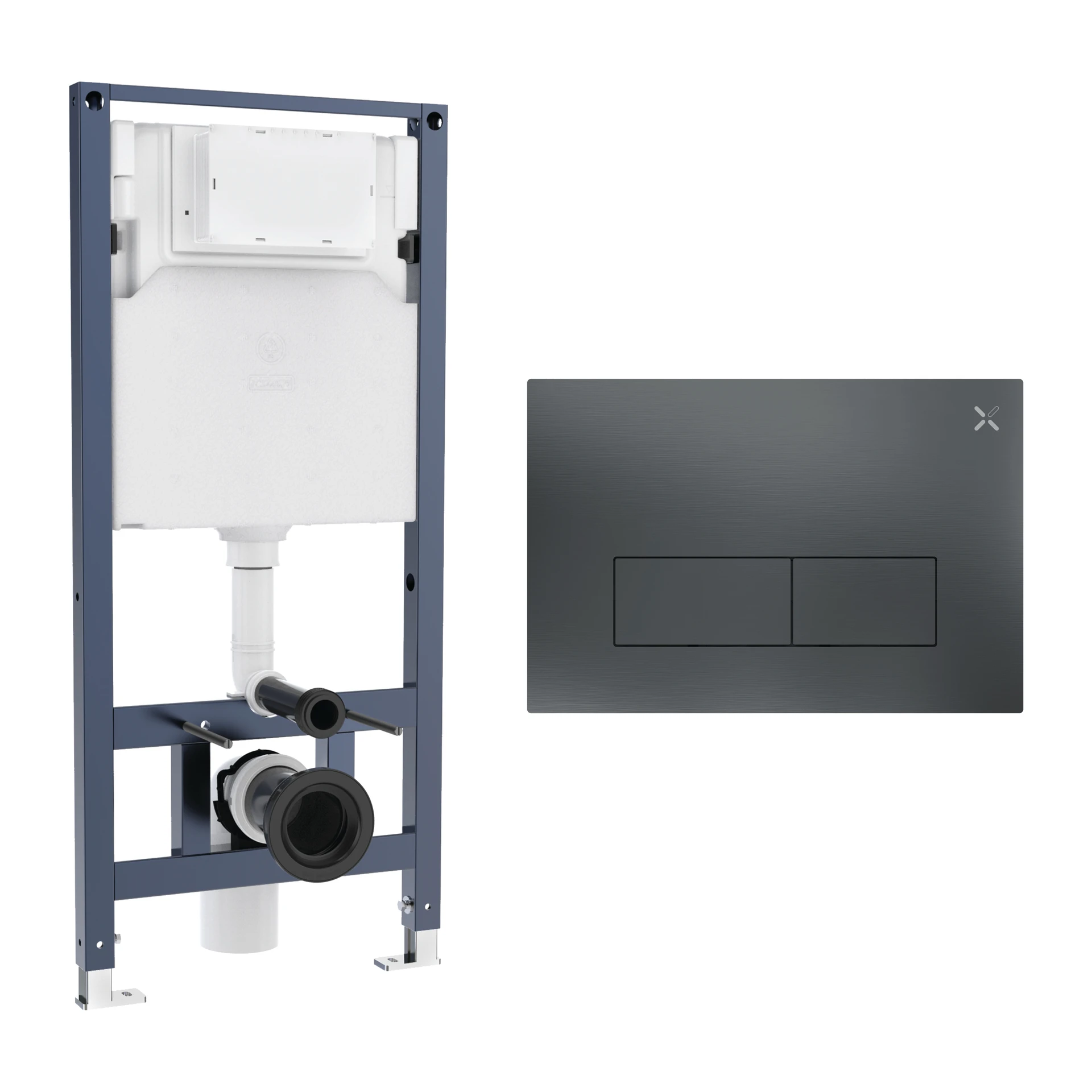 MPRO SS Concealed Cistern Frame Set 3 view 2