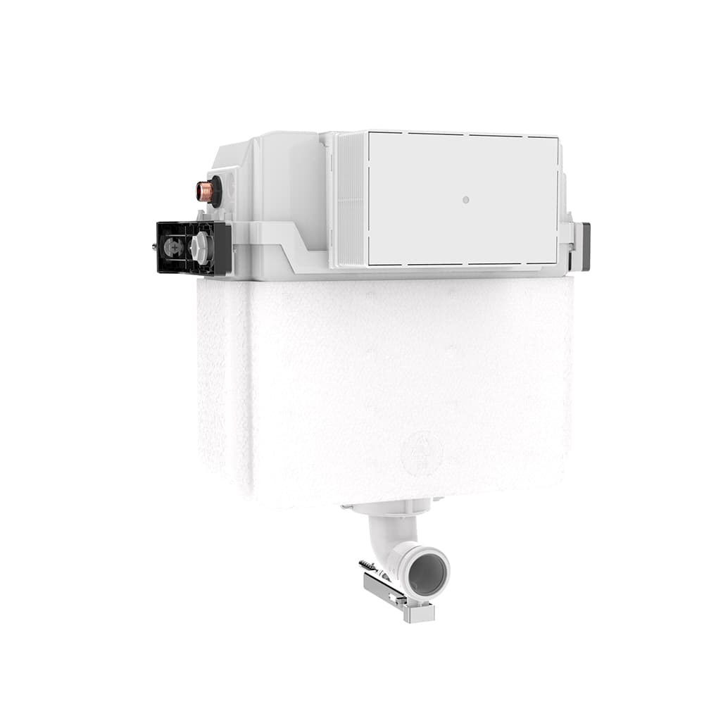Dual Flush Concealed Cistern (with discharge pipe & installation kit)