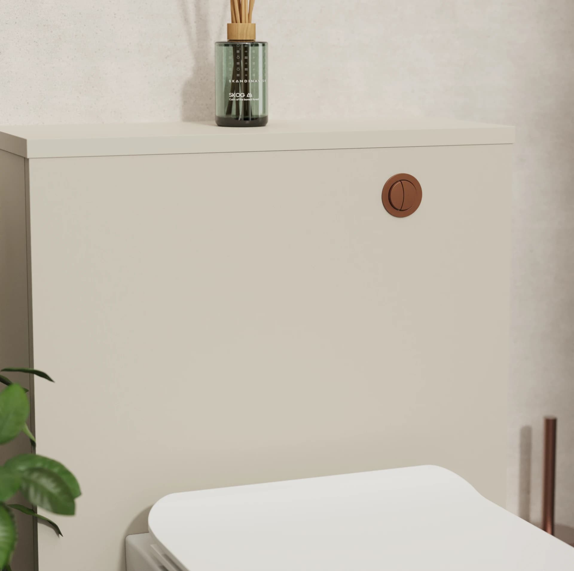 Toilet Flush Button view 7