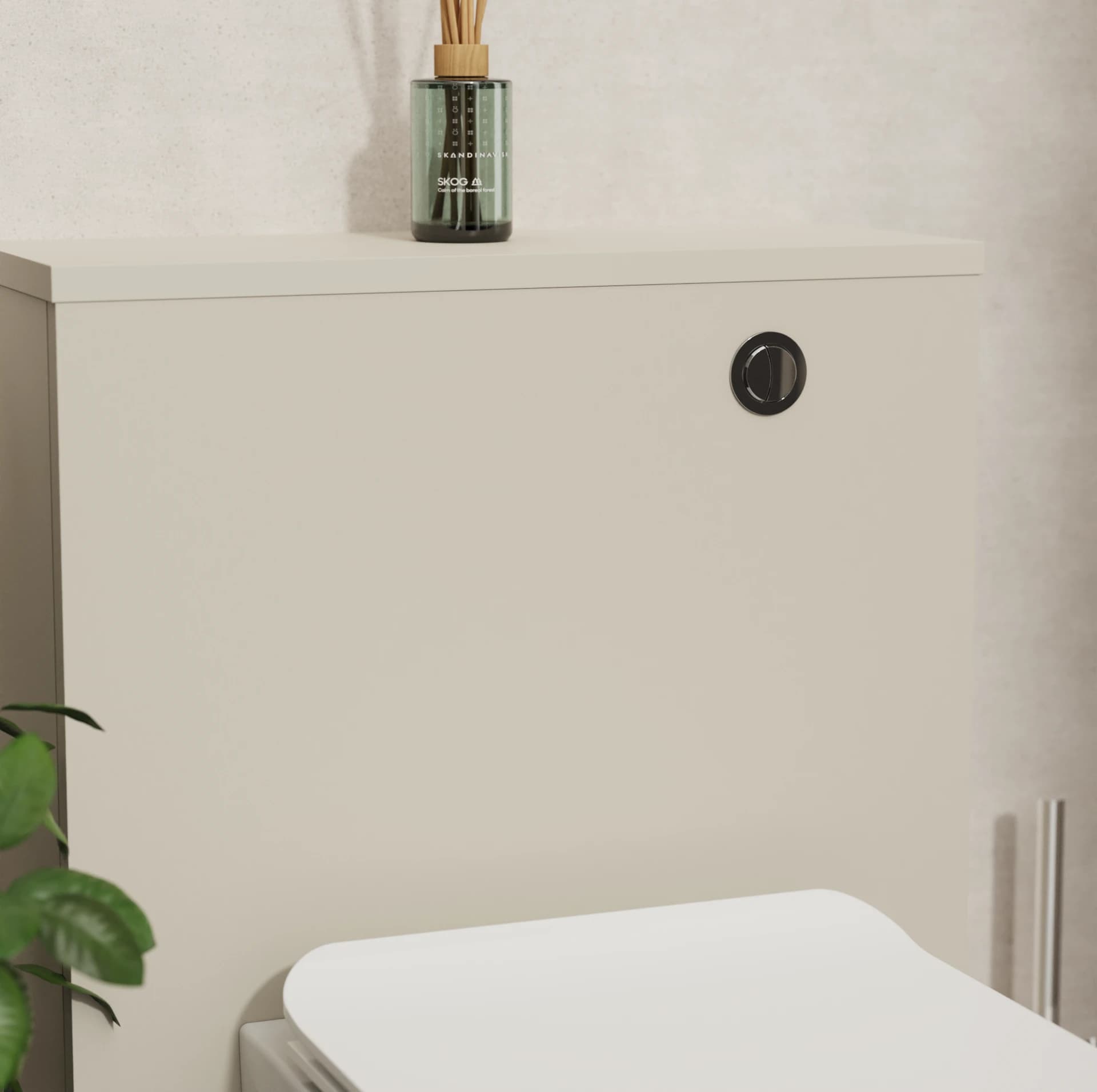 Toilet Flush Button view 5