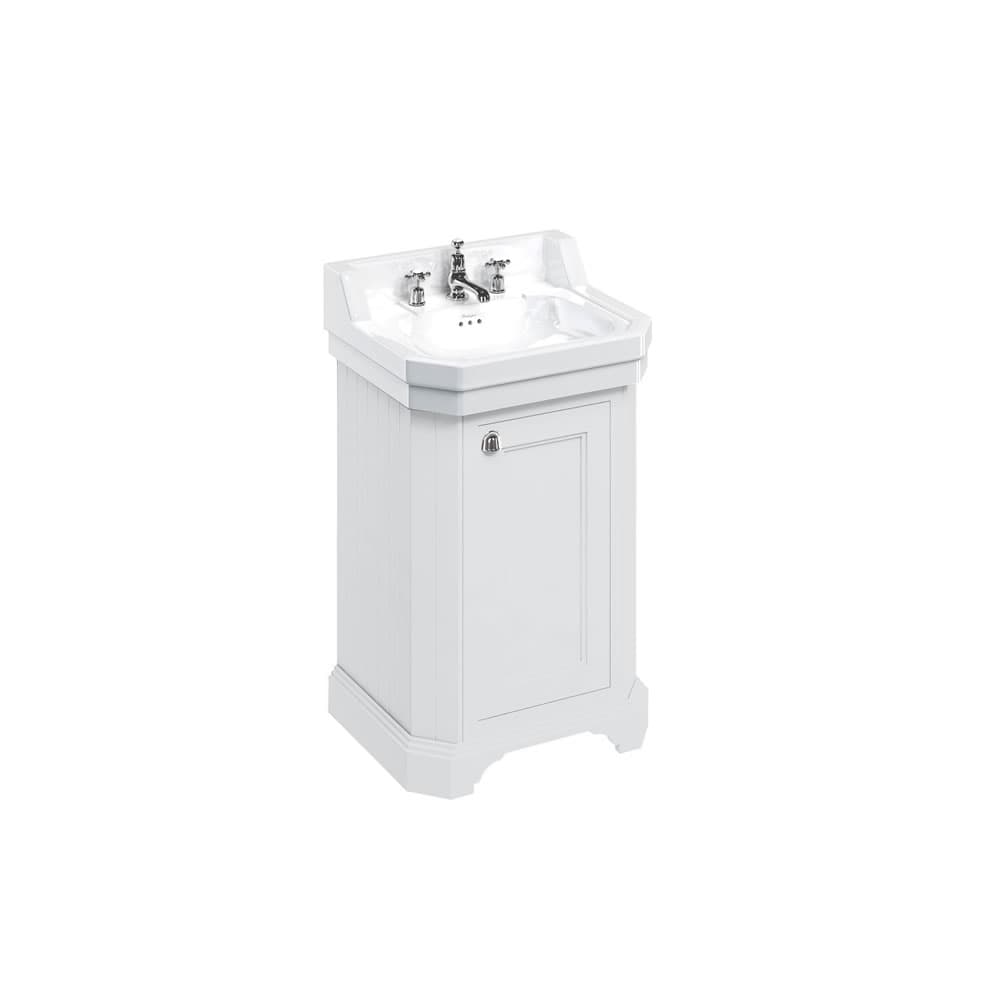 Edwardian 560mm Basin & Freestanding Rectangular Cloakroom Vanity Unit