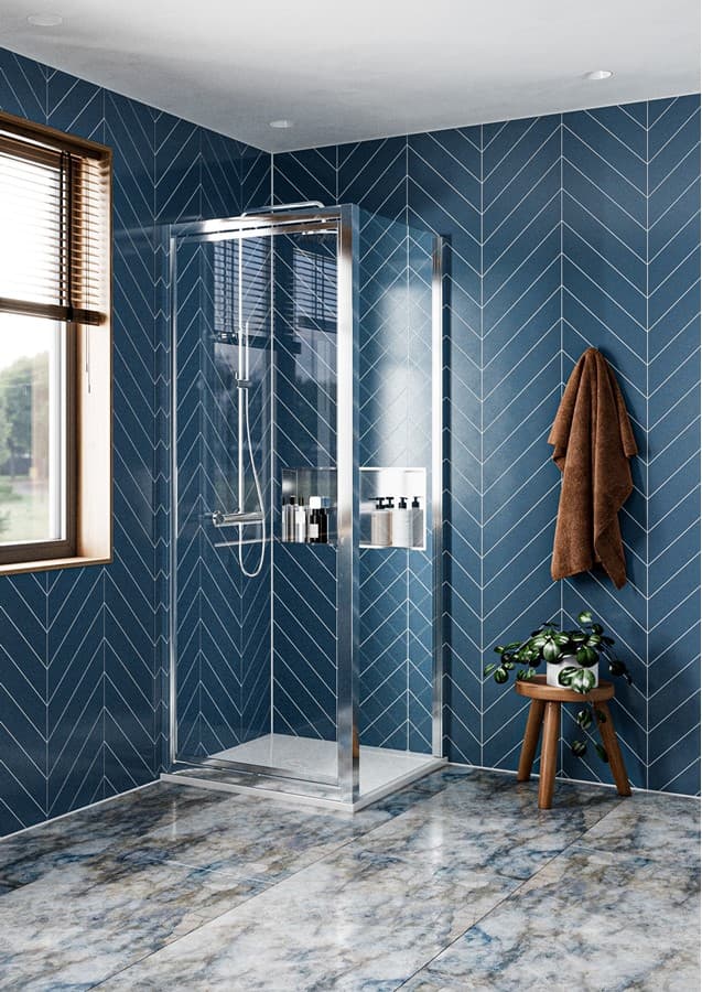 Clear 6 Infold Door & Side Panel