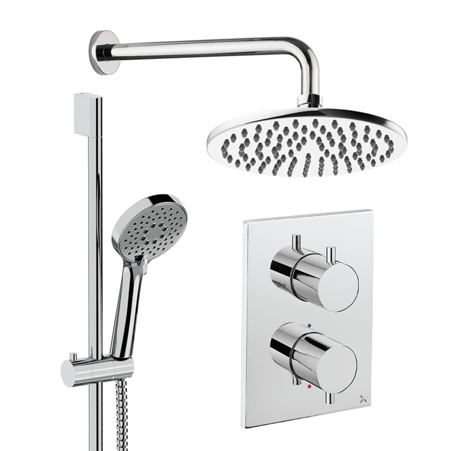 Crossbox Shower Set 4 200mm