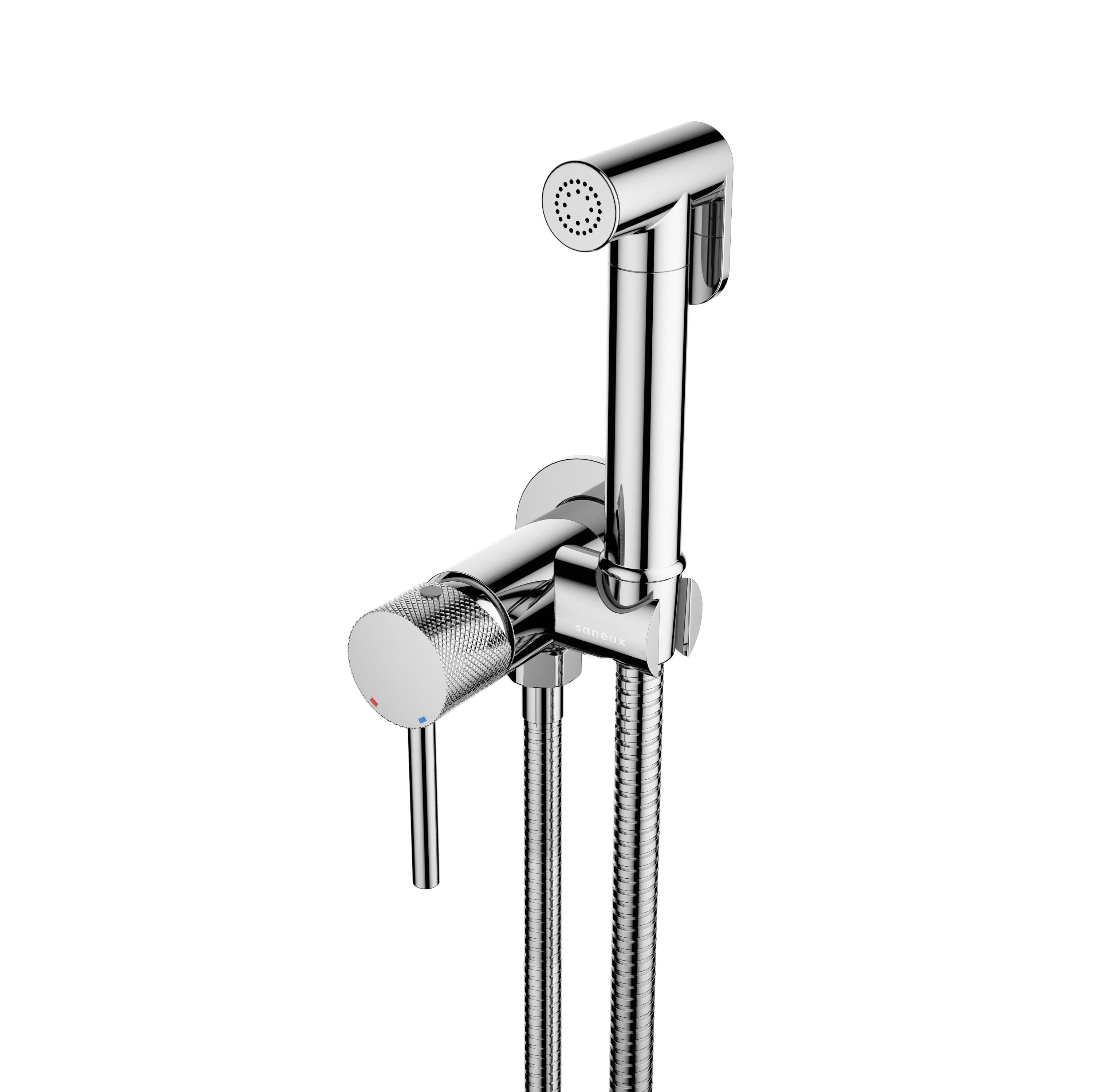 COS Douche Kit with Knurled Handle - Chrome