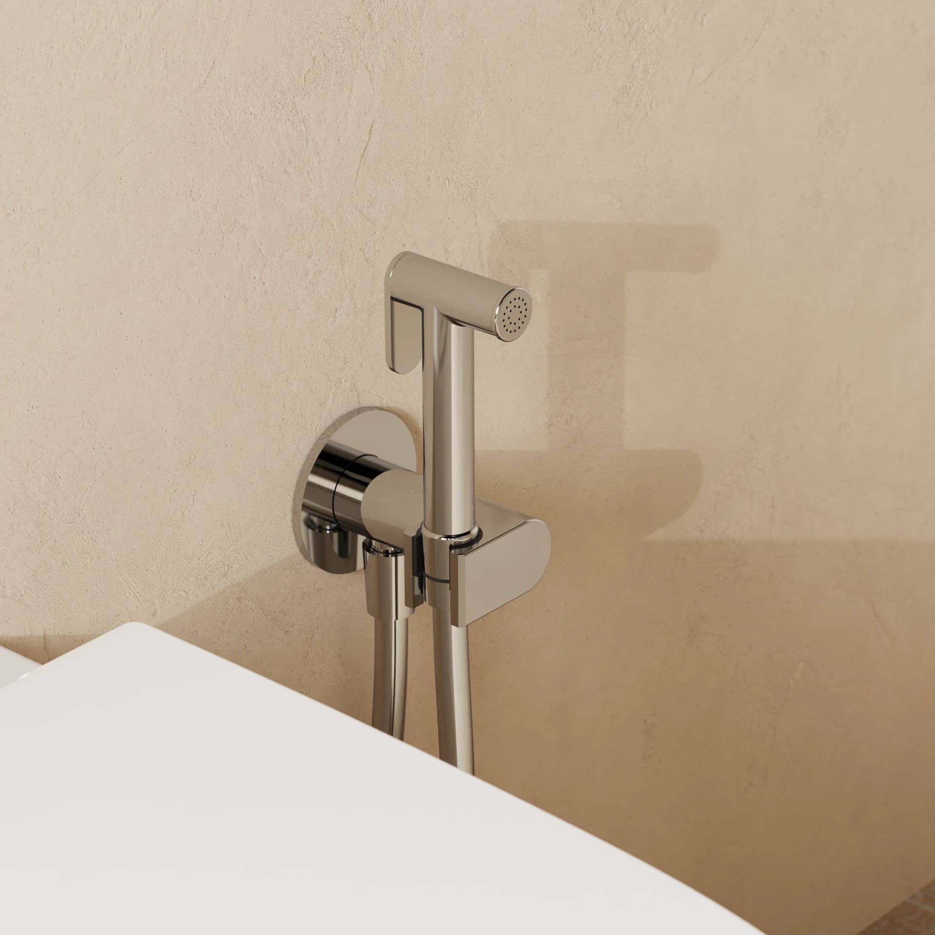 Douche Mixer Valve With Handset & Holder Kit